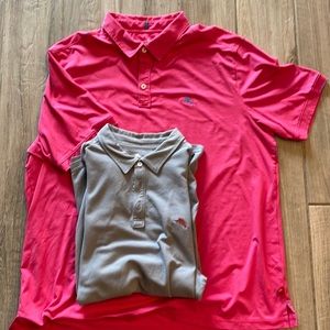 Bundle of two Tommy Bahama islandZone polos